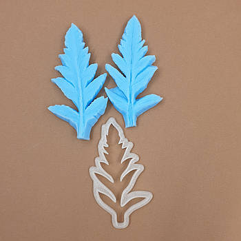 Набір вайнер із вирубкою Лист мака