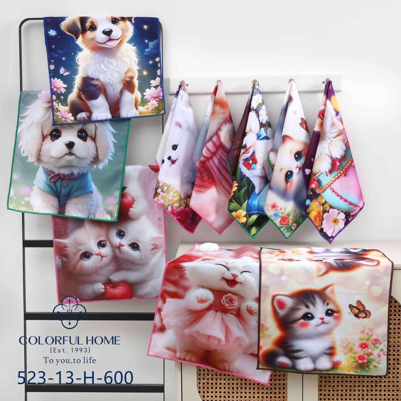 Рушник кухонний мікрофібра 40х60см  упаковка 12шт, фото 1