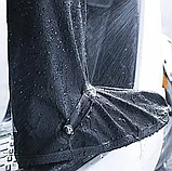 Водонепроникні чохли та бахіли L, 2XL Багаторазові чохли-дощовики для взуття Багаторазові чохли для взуття від дощу, фото 9