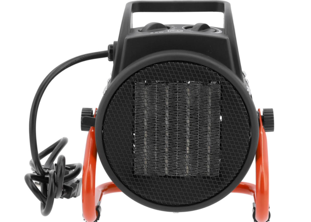 Нагрівач мережевий YATO 230В, 2кВт, з PTC і вентилятором, обігрів S≤ 20 м² реж- 25/1000/2000 Вт YT-99700, фото 1