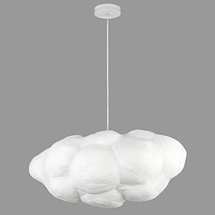 Люстра-підвіс 60см ХМАРИНКА із тканини на 2 лампи (805-8001-1), фото 2