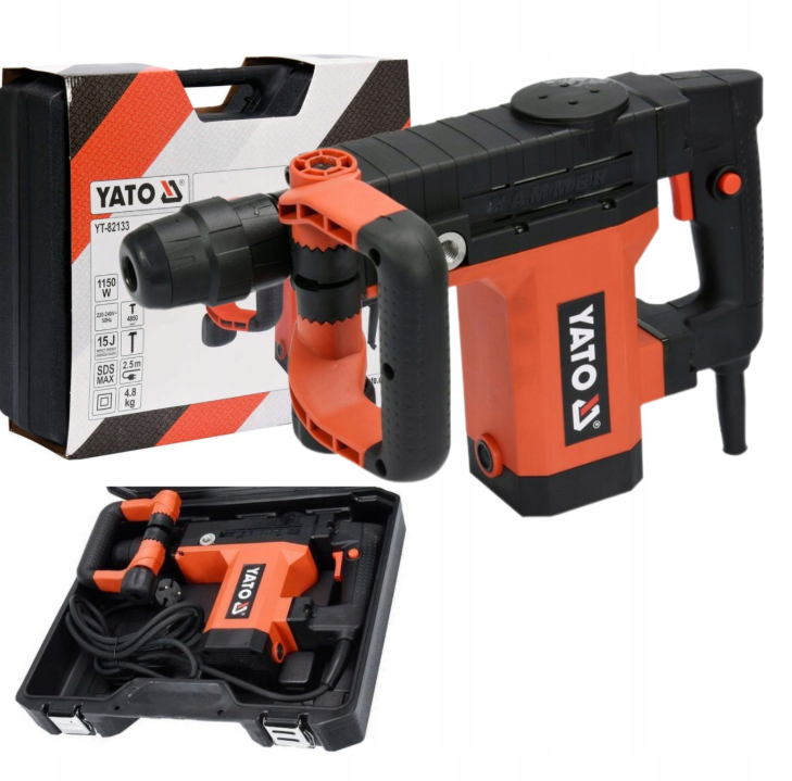 Відбійний молоток SDS-MAX 1150 Вт YATO YT-82133