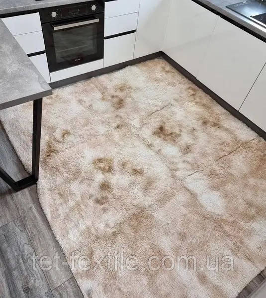 Килимок приліжковий Colorful Home бежевий 150х200см.