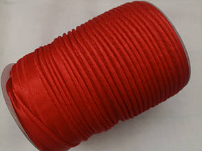 Кант для шиття атлас, червоний