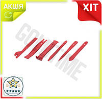 GL Набір знімачів обшивки Max Line 3.1 салону Intertool 6шт нейлон для демонтажу панелей інтер'єру авт LO31\PR