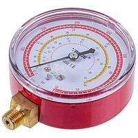 Манометр високого тиску GBH для холодоагенту R22, R410a, R32, D=68 мм, GBH Манометр для систем охолодження