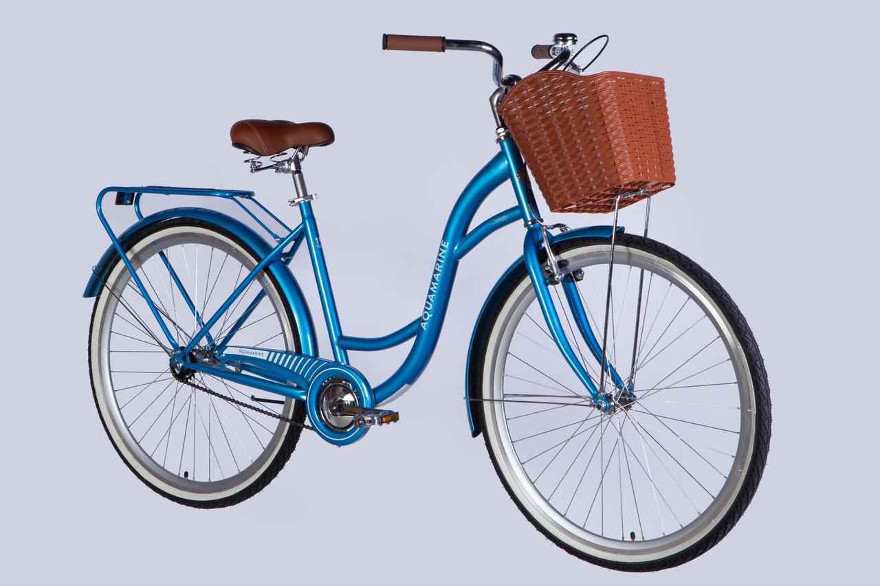 Велосипед ST 28" Dorozhnik AQUAMARINE BH рама-19" синій 2025, фото 1