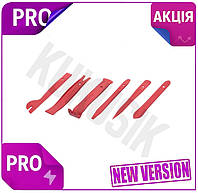 CI Набір знімачів обшивки салону Top Quality Intertool 6шт нейлон для демонтажу панелей інтер'єру авто CI2-888