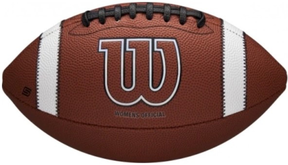 М'яч для американського футболу Wilson GST Speedskin Heir Women's Official YH WF1006401XBYH, фото 1