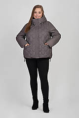 Жіноча осіння куртка великі розміри