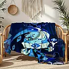 Плюшевий плед ковдра Shadow Cookie Milk Печінка з відеоігри Cookie Run Kingdom 150х200 см, фото 2