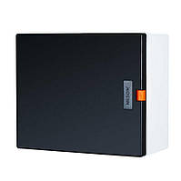 Щиток під 6 авт NILSON (зовнішній) із дверцятами ЧОРНИЙ