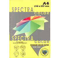 Бумага флуоресцентных тонов Spectra Color 363 желтый А4, 75 гр, 500 листов, неон