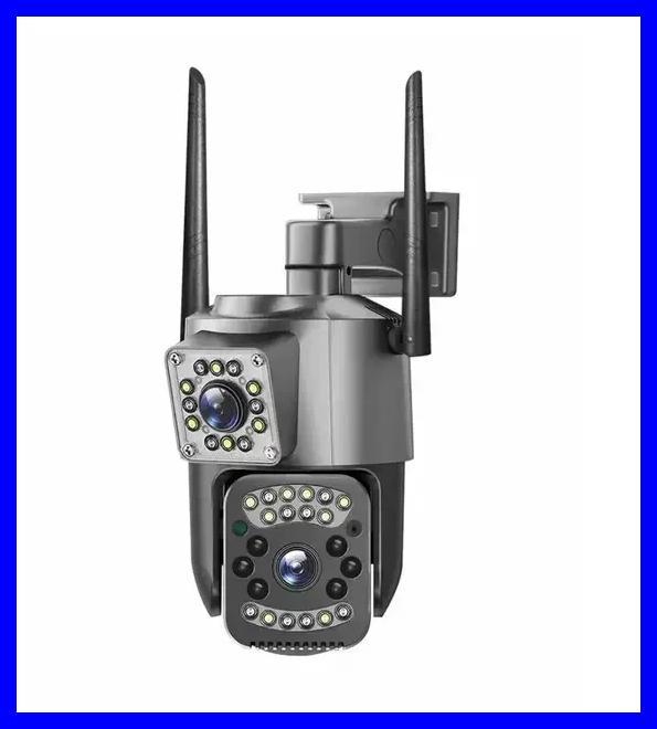 Камера на вулицю зовнішня камера відеоспостереження wi-fi для вулиці з передачею на телефон онлайн 4mp ST1, фото 1