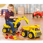 Екскаватор машинка каталка толокар BIG Maxi, Німеччина 55811, фото 6