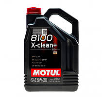 Motul 8100 X-clean + 5W-30 5л (854751/106377) Синтетична моторна олива