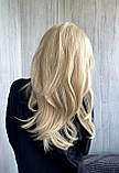 Перука білявки пряма з чубчиком довга блонд (TWI855), фото 8