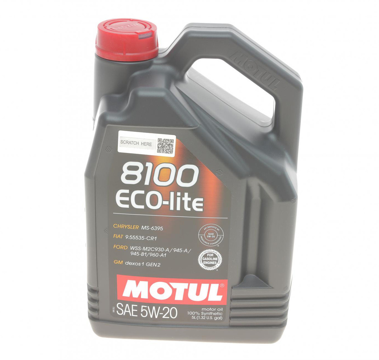 Motul 8100 Eco-lite 5W-20 5л (841451/109104) Синтетическое