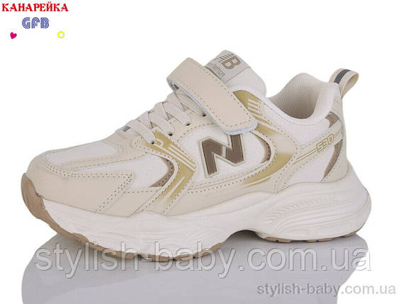 Дитяче взуття гуртом. Дитяче спортивне взуття 2025 бренда GFB — Канарейка (рр. з 32 по 37), фото 1