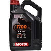 Motul 7100 4T 5W-40 4л (838041/104087) Синтетична моторна олива для 4-тактних двигунів мотоциклів
