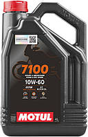 Motul 7100 4T 10W-60 4л (845541/104101) Синтетична моторна олива для 4-тактних двигунів мотоциклів