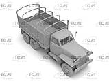 Збірна модель (1:35) Військова вантажівка США Studebaker US6-U3, фото 7