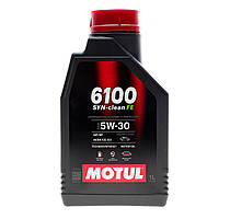Motul 6100 SYN-CLEAN FE SAE 5W30 1л (841711/112920) Олива моторна Technosynthese для автомобілів