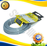 SC Лісочка для тримера Updated Form Рамболд 2,7 мм 15 м з тросом корд для покосу трави та чагарників CH2_99K