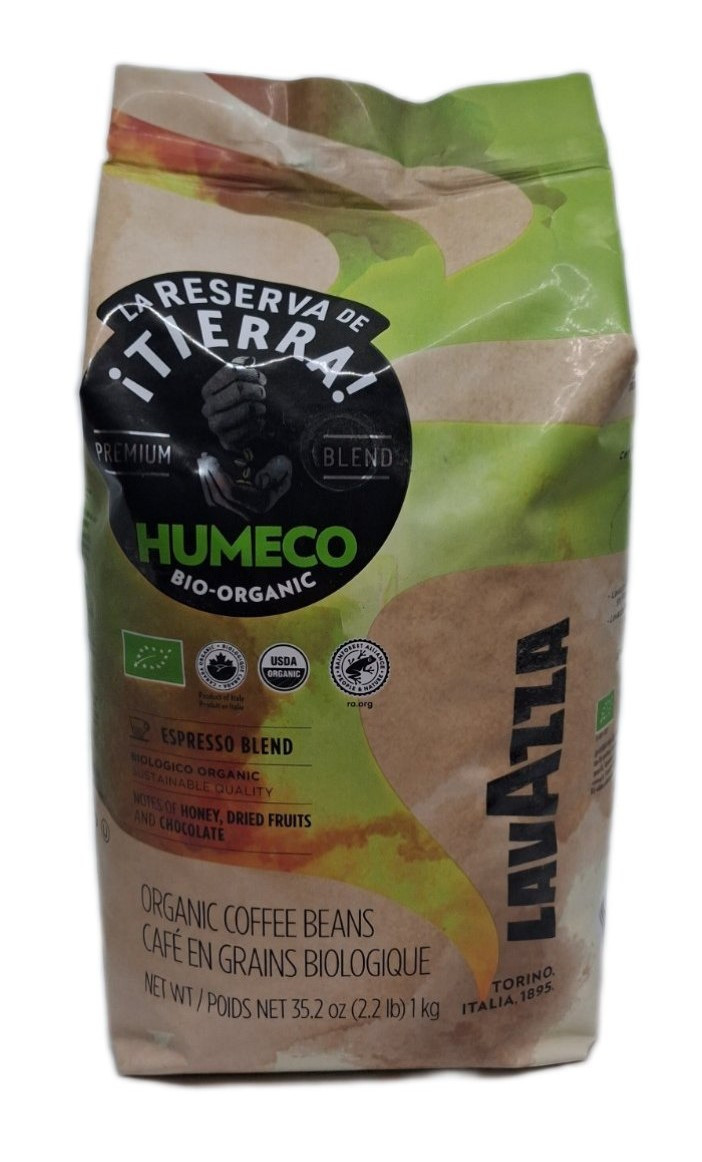 Кава Lavazza Tierra Bio Organic Humeco в зернах 1 кг, фото 1
