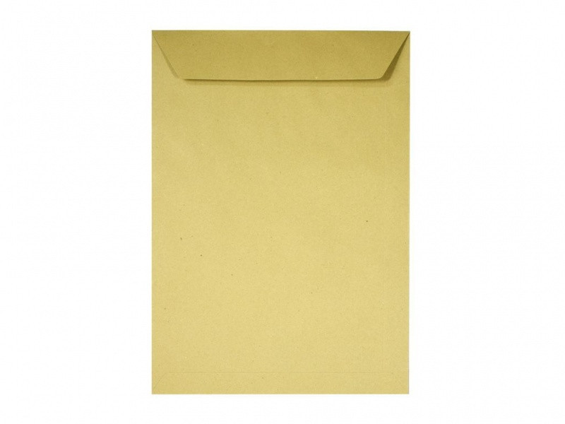 Конверт С4 крафт (324мм*229мм), коричневий, 90гр, самокл відривна стрічка, боковий клапан, Конверт С4 крафтовий