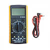 Цифровий професійний мультиметр DT-9205A-1 тестер вольтметр, фото 2