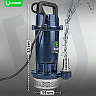 Дренажний насос для брудної та чистої води 400Вт 5100л/год Wuber (Польща), фото 7