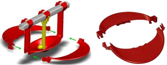 Розширення для поїлки індичок (2 шт/чашку), лінія поїння для індичок, автоматична система годування, фото 1