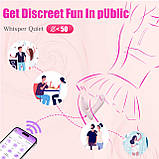 Вібратор з підігрівом, 6 режимами вібрації та керуванням через додаток B-Series Good Vibrations Pink, фото 5