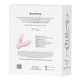 Вібратор з підігрівом, 6 режимами вібрації та керуванням через додаток B-Series Good Vibrations Pink, фото 10