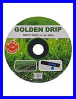 Крапельна стрічка 8 mil 500 метрів емітерна для поливу рослин з кроком 15 см самоочисна з кроком 15 см ST1