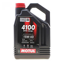 Motul 4100 SYN-NERGY SAE 15W40 4л (386507/113150) Олива моторна Technosynthese для автомобілів