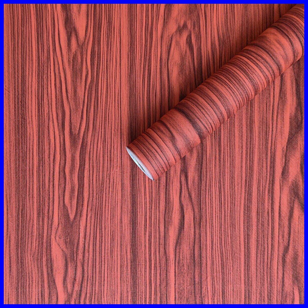 Самоклеюча плівка коричневе дерево 0,45х10м для меблів декорування інтер'єру оздоблення поверхонь ST1, фото 1