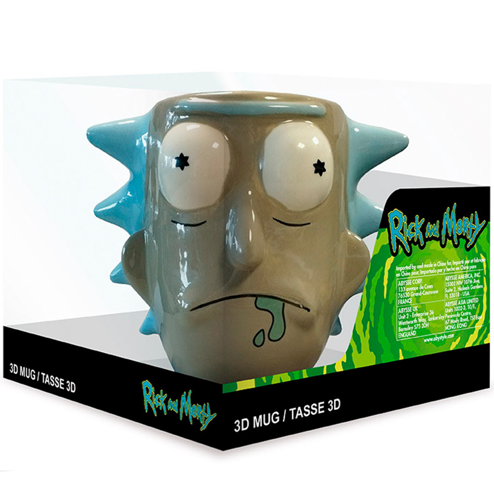 Чашка 3D RICK AND MORTY Rick Sanchez (Рік і Морті), фото 1