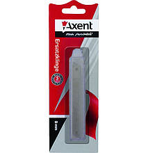 Лезо для канцелярського ножа Axent 6801 9мм 10шт/уп бл/уп