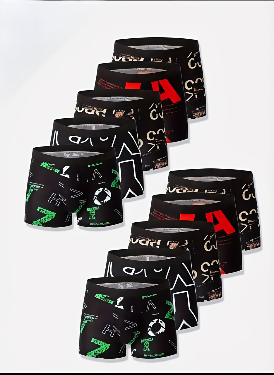 Набір чоловічих трусів S 5 шт боксерів, труси боксери для чоловіків розмір 42-44, фото 1