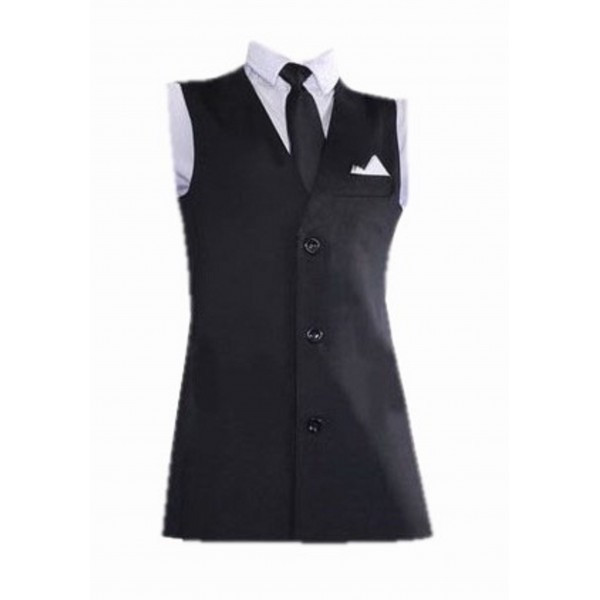 Жилет чоловічий для танців із лацканами.