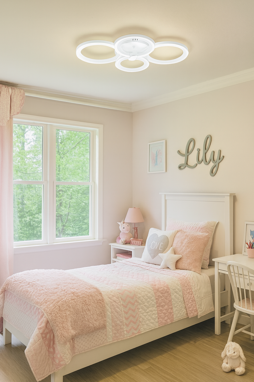 Люстра світлодіодна з пультом керування, фото 1