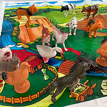 Фігурки  тварин Ферма (свійські тварини) 20 штук в наборі HU M 0256 U/R