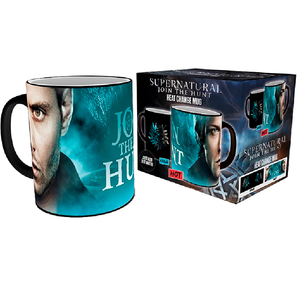 Чашка хамелеон SUPERNATURAL Sam and Dean Symbol (Надприродне), фото 1
