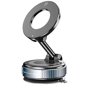 Магнітний автотримач для телефону з вакуумною присоскою, поворотний тримач для iPhone 12–16, Android