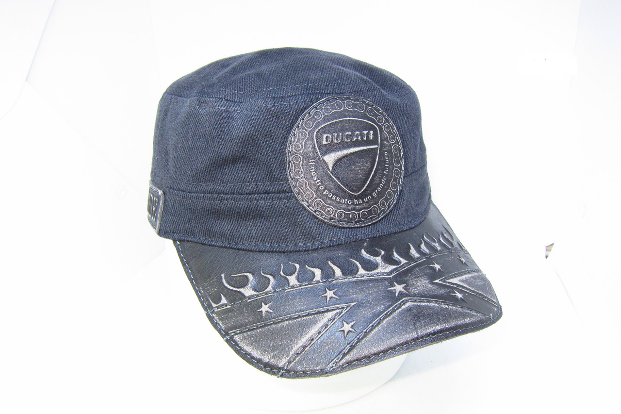 Кепка немка байкерська котонова DUCATI DaVaNi 00354, фото 1