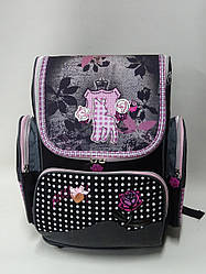 Каркасний шкільний рюкзак гуртом 24*33 см. серії "Goldbe" №13788