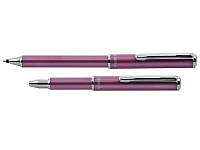Ручка в эксклюзивном футляре Zebra SL-F1mini синий РШ металлическая Slide 0,7mini розовая NEW