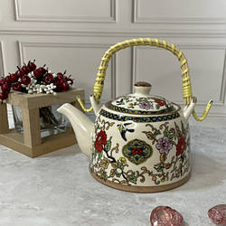 Чайник заварювальний Азія ред 600 мл порцеляновий Helios 2700